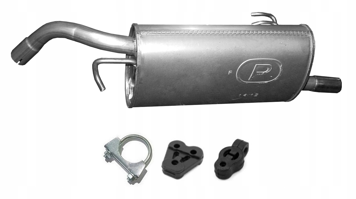 MITSUBISHI COLT 1.1 1.3 OD 2004r TŁUMIK KOŃCOWY 5D