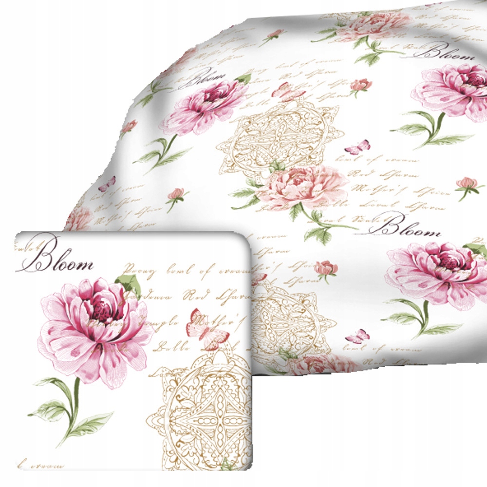 

Prześcieradło 40x90 materiałowe bawełna 336los