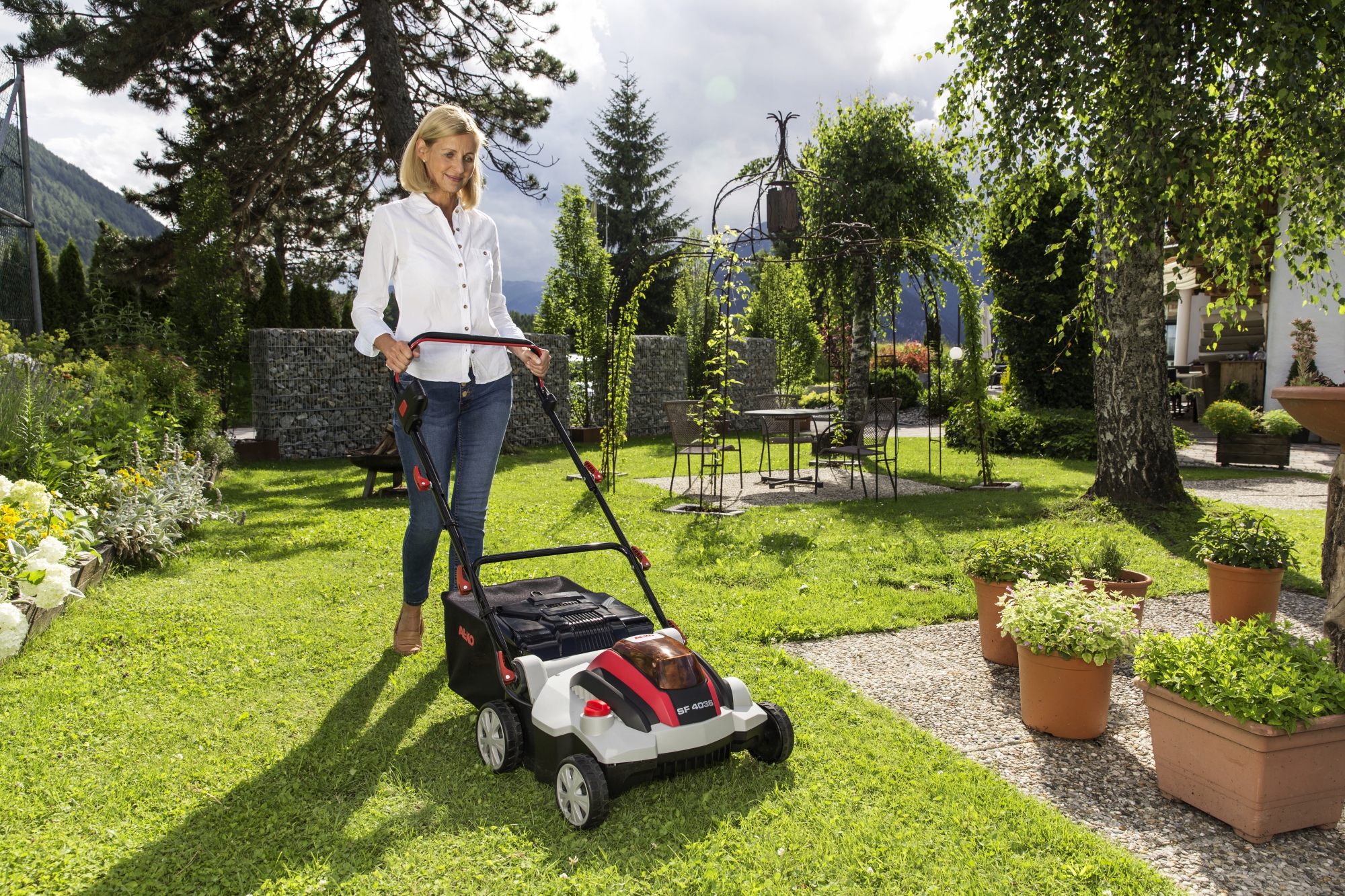 Wertykulator akumulatorowy SF 4036 AL-KO Waga narzędzia 11.7 kg