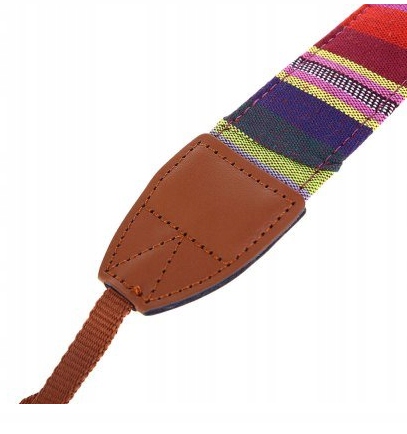 Pasek do aparatu Canon Nikon Sony Pentax Olympus07 Kolor wielokolorowy