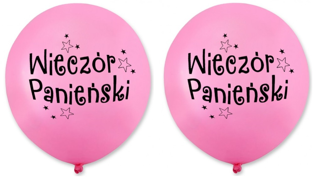 

Balony Na Wieczór Panieński 2 Sztuki Różowe Balon