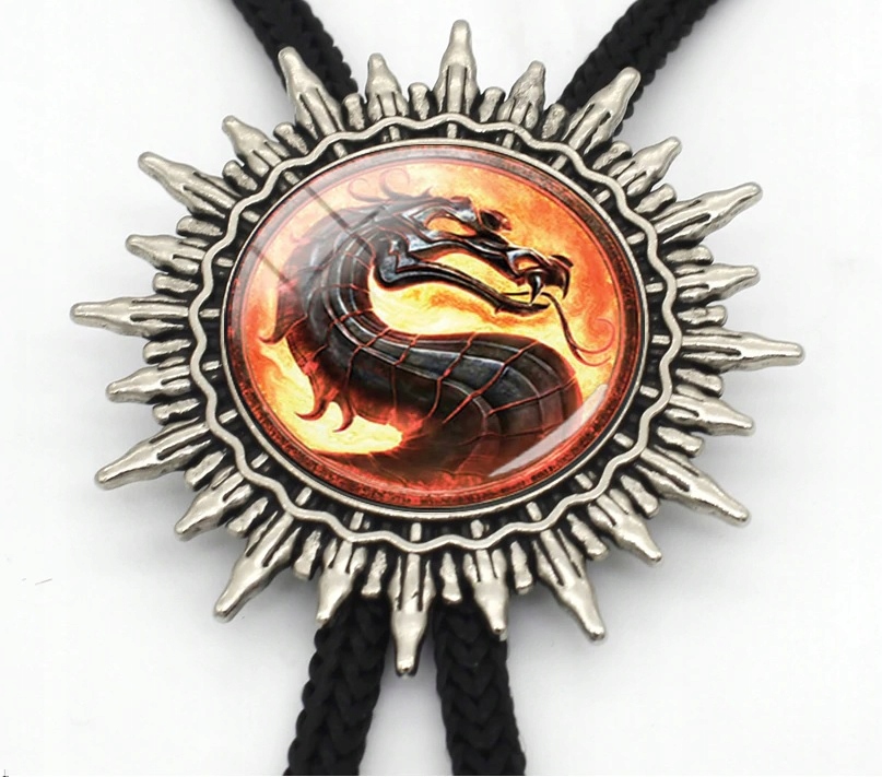 

Bolo kowbojski krawat , smok