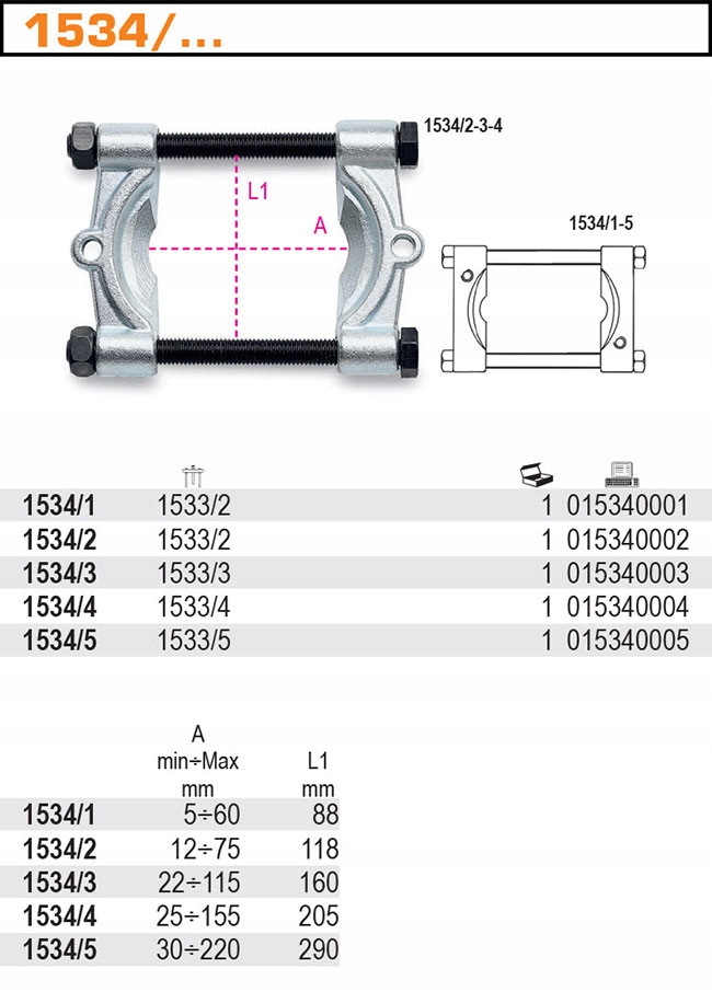 SEPARATOR DO ŚCIĄGACZA 1533/3 BETA 1534/3 Marka Beta