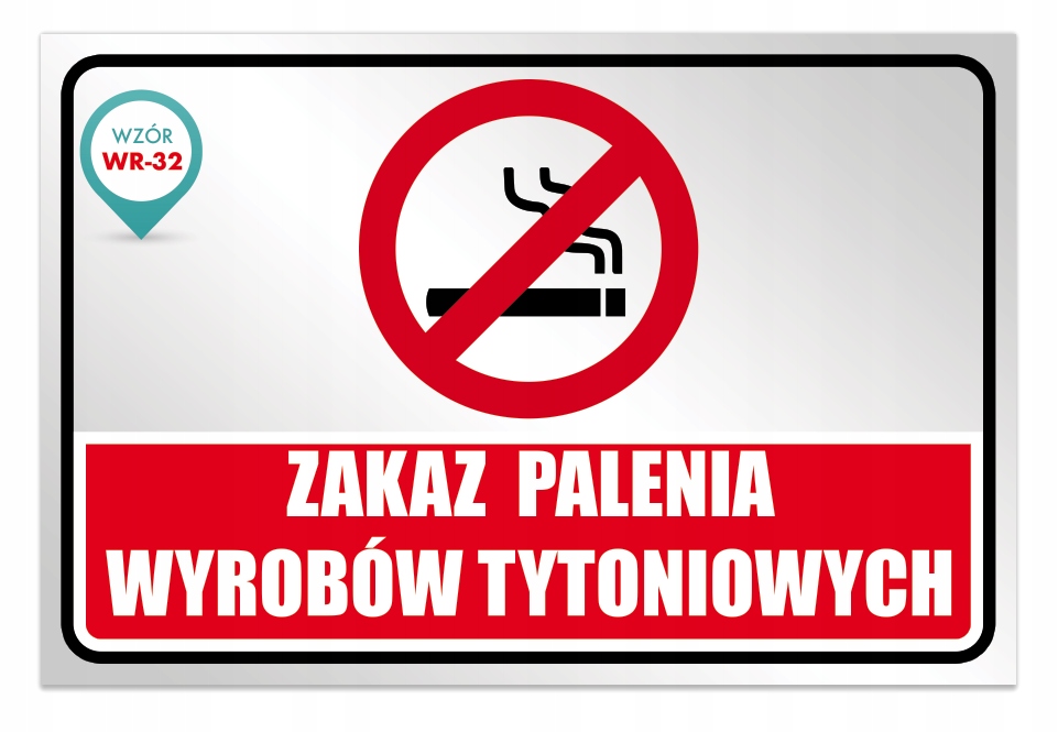 ZAKAZ PALENIA TABLICZKA 20x30 TUBOND E PAPIEROS Kod producenta _wr_x2evrv3e