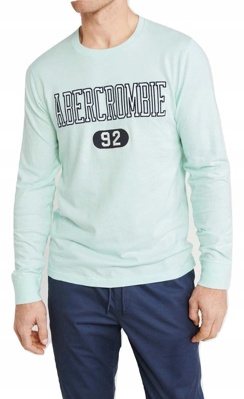 mikina Hollister Abercrombie s dlouhým rukávem S Výprodej mátová