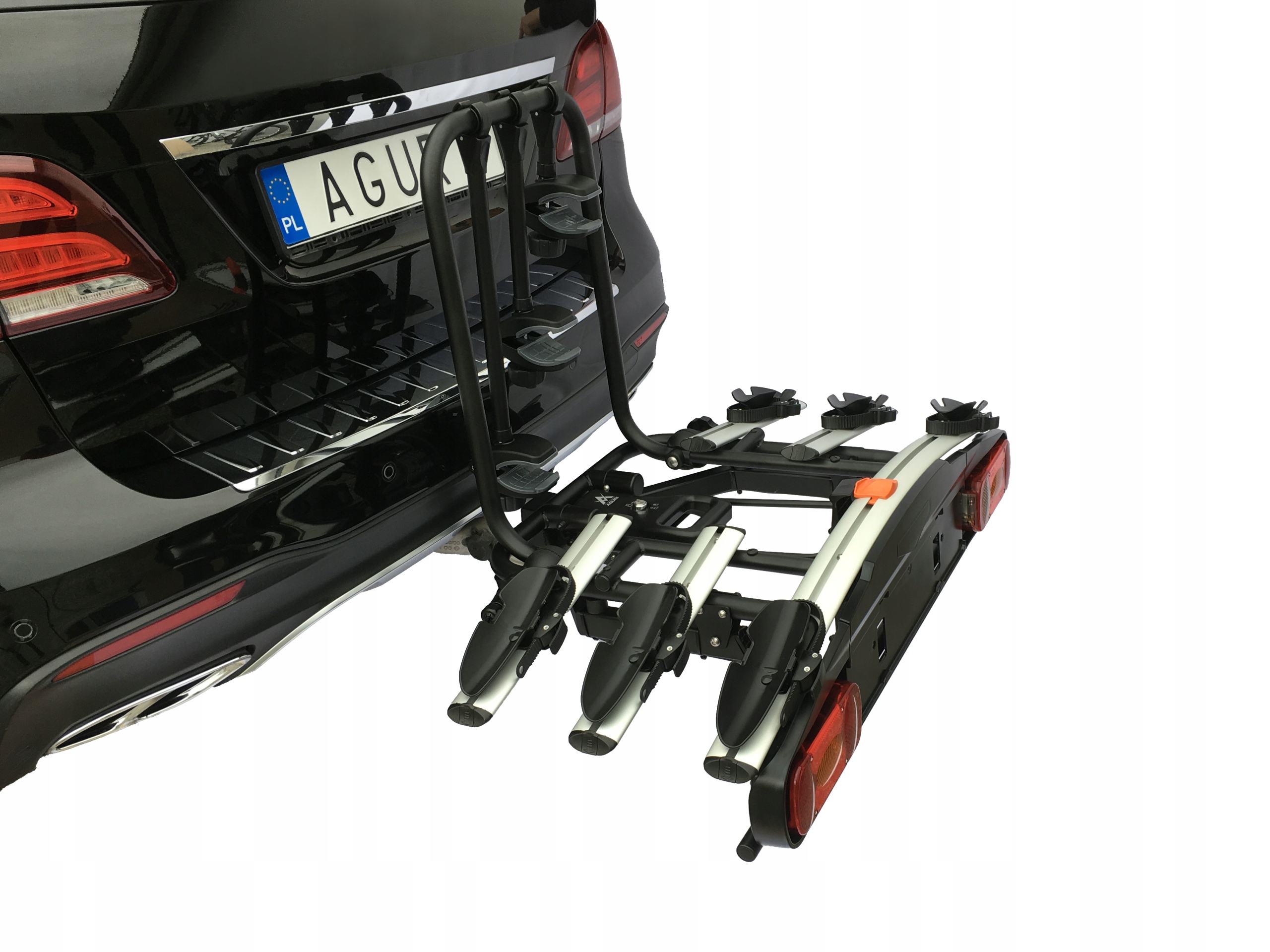 BAGAŻNIK UCHWYT ROWEROWY AGURI ACTIVE BIKE 3rowery Liczba rowerów 3