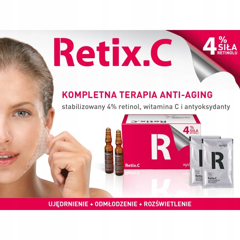 XYLOGIC RETIX C RETINOL 4% zestaw profesjonalny Marka Xylogic