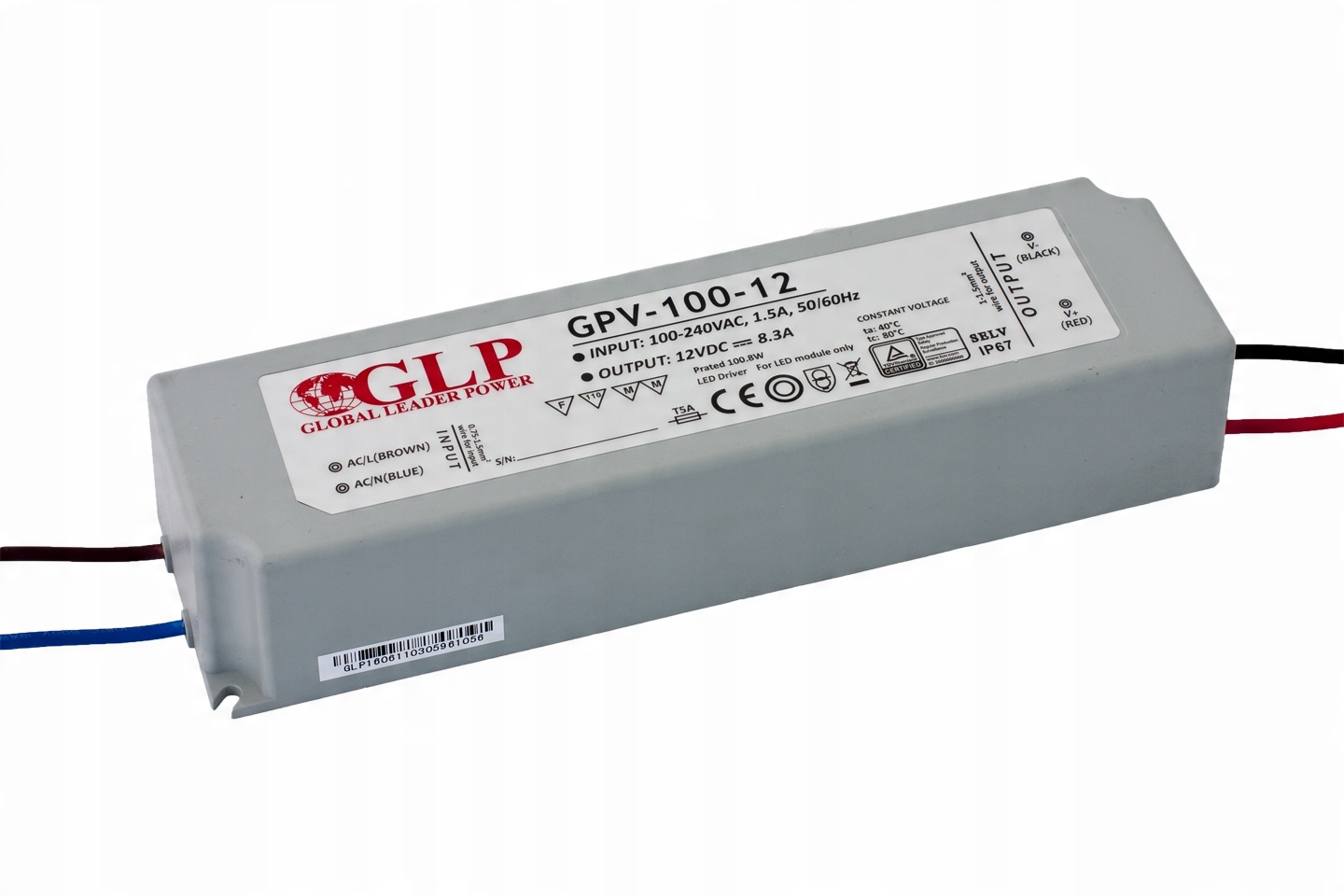 

Zasilacz Glp 99W Do Led GPV-100-12 8,3A 12V