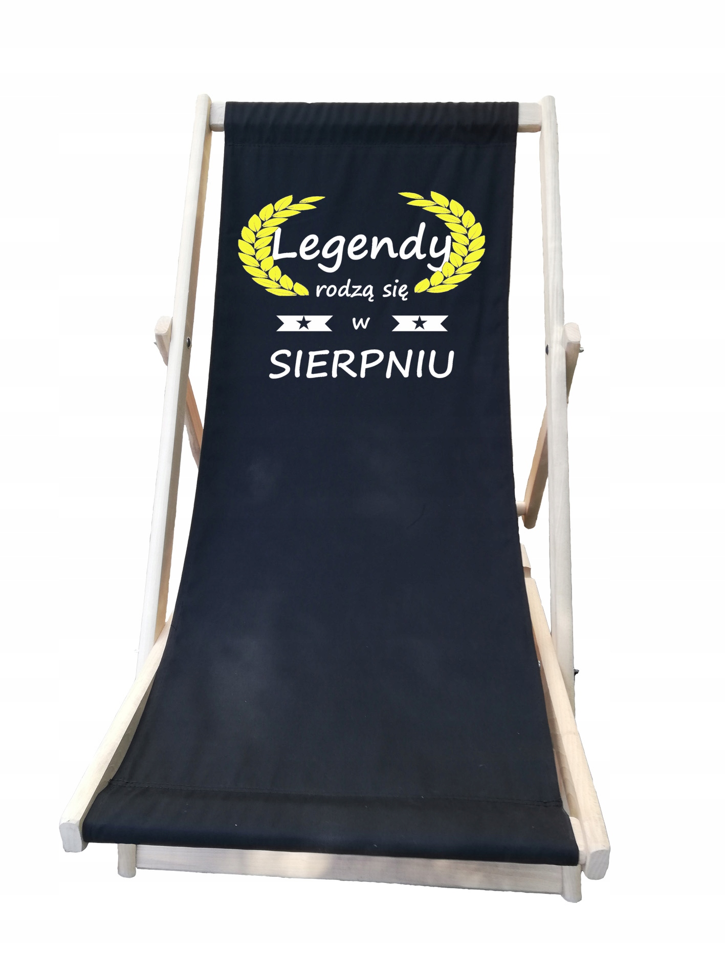 

Leżak na plaże Legendy Rodzą Się dzień taty ojca