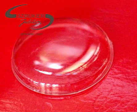 szkiełko do zegarka wypukłe plexi duże