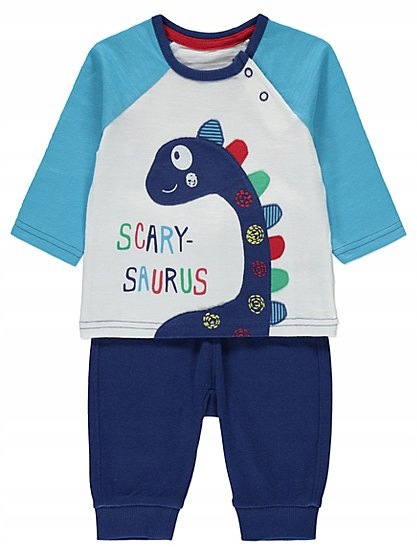 

GEORGE_74_BLUZKA SPODNIE_DINO_6-9_NOWE