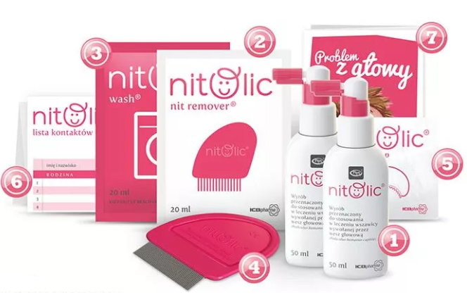 

Pipi Nitolic Zestaw Przeciw Wszawicy 100ML Wszy