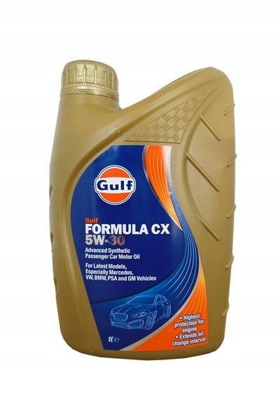 Gulf Formula CX 5W30 Sn C2 C3 Bmw LL04 229.52 1L
