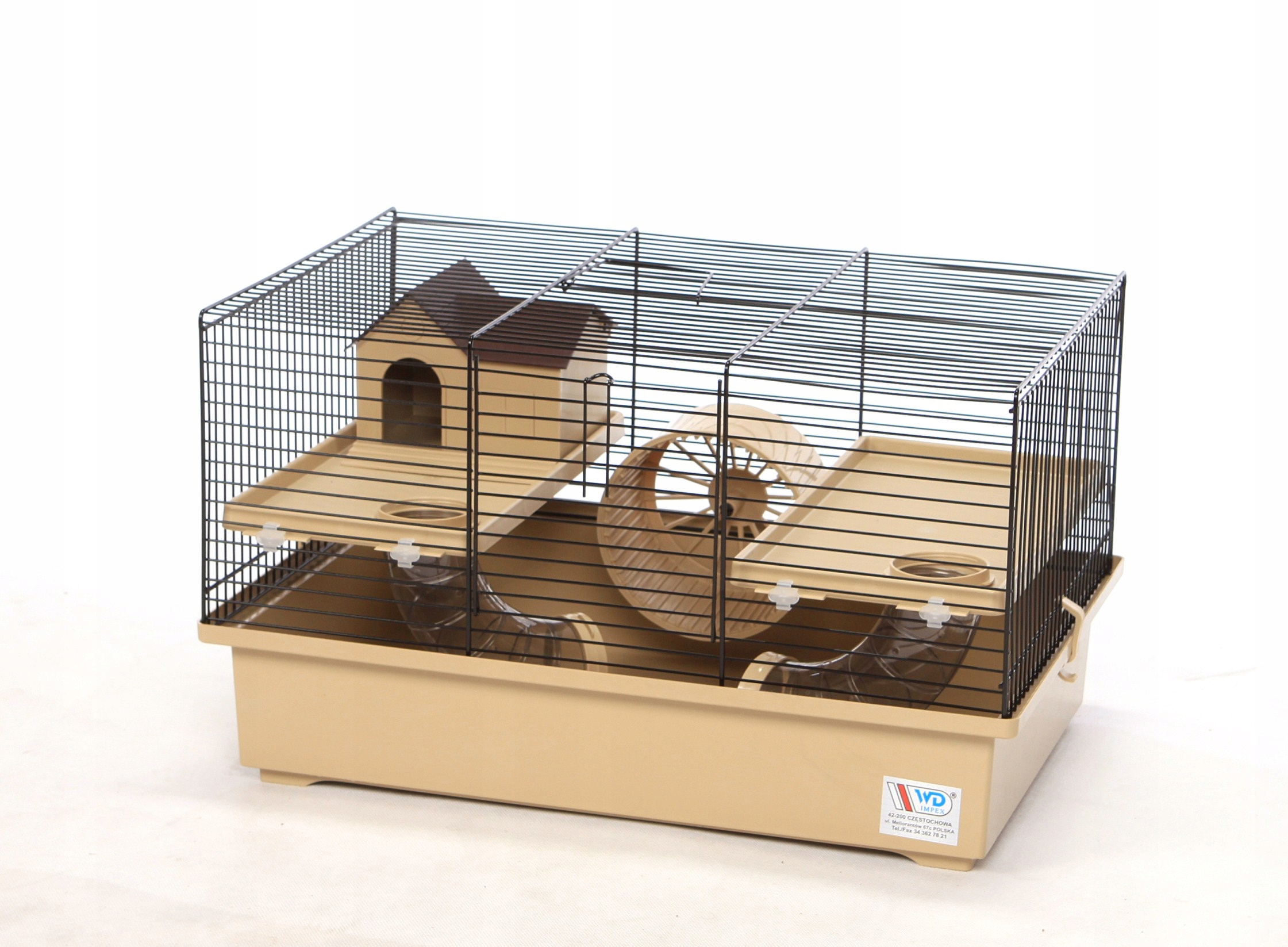 Klatka dla Chomika Gryzonia Myszki Mat 2