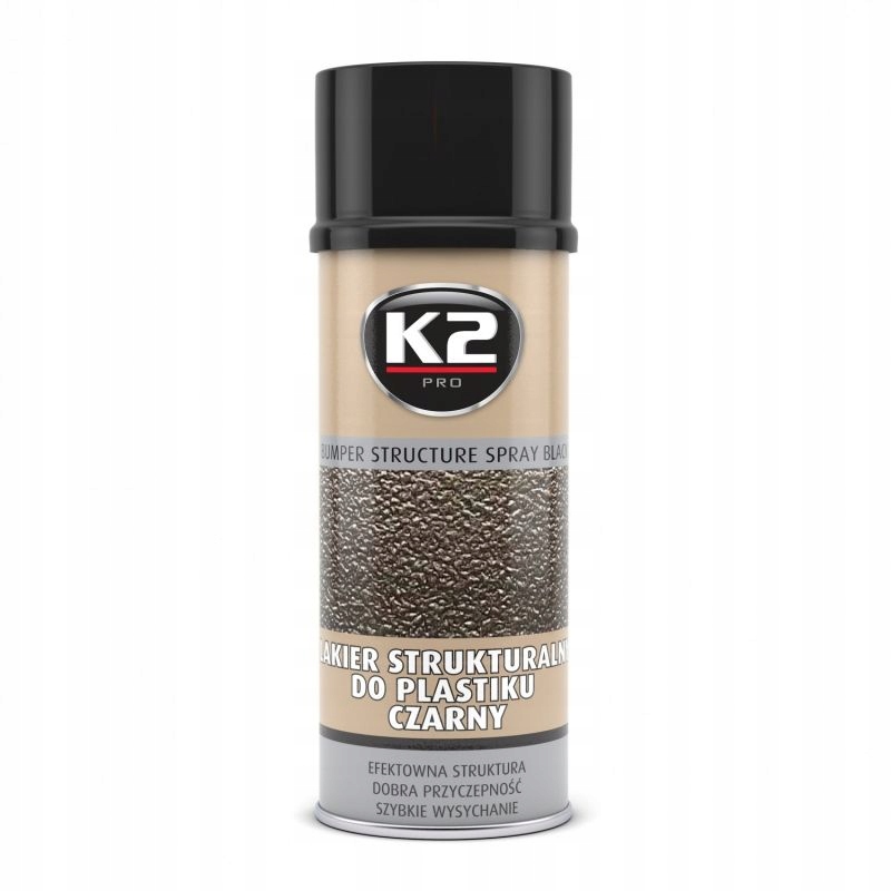 

K2 Bumper Paint Farba strukturalna 400ml spray