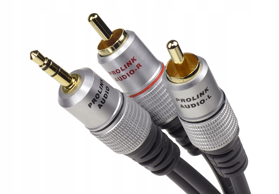 

Prolink Tcv 3420: Kabel mini jack/2xRCA Cinch 5m