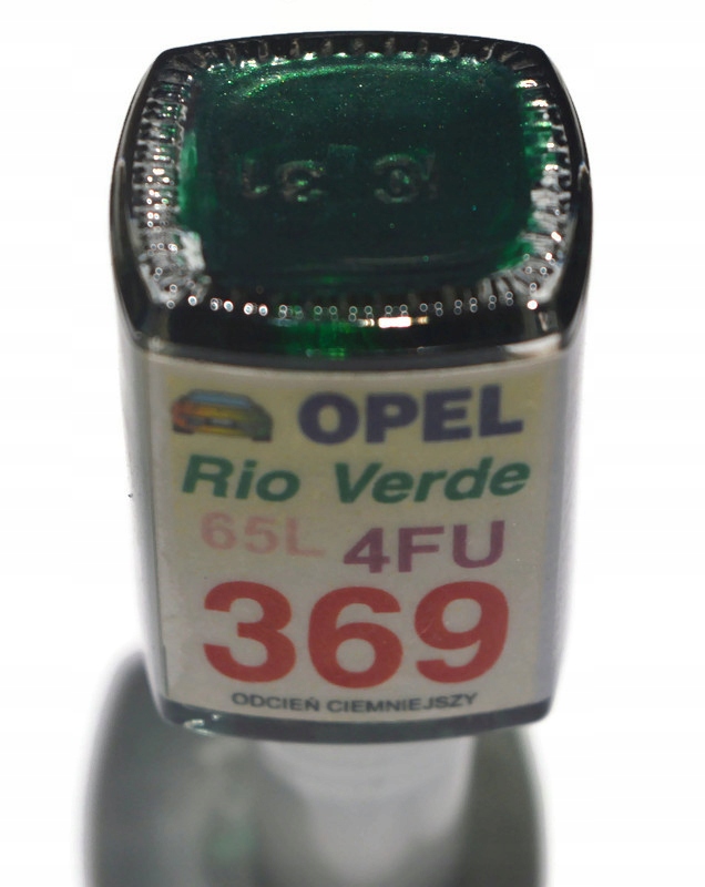 OPEL 369 Z369 65L 65U 4FU RIO VERDE ZAPRAWKA ARA 10 ML