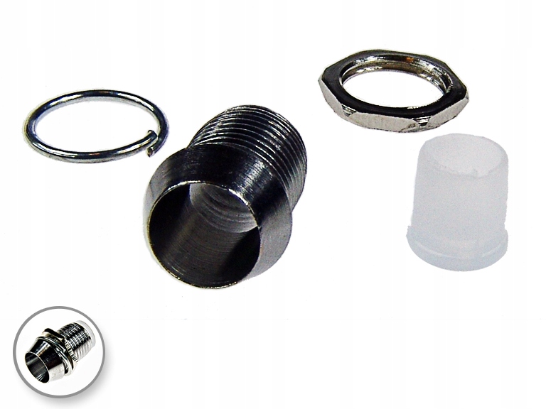 

Oprawka led metalowa stożek Led 5mm 1 szt