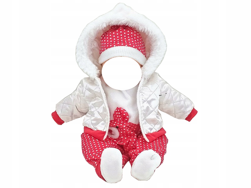 BABY ubranko BORN dla lalki BOBAS kurtka PAJAC 242 Seria 1