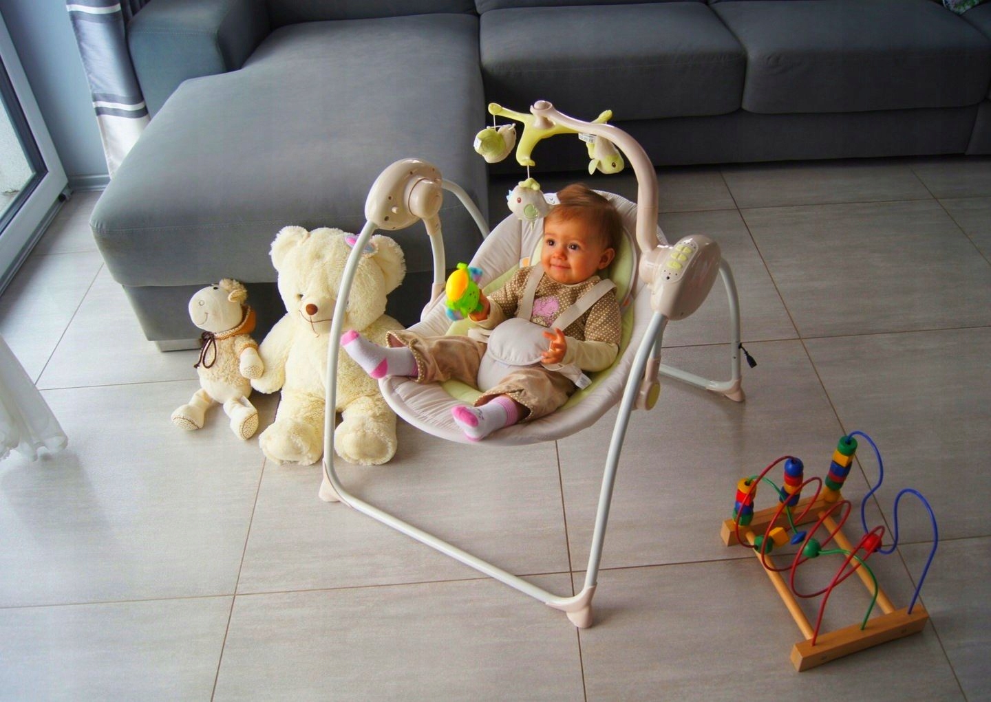 LEŻACZEK HUŚTAWKA BUJACZEK AUTOMATYCZNY PILOT MP3 Kod producenta BV-0025