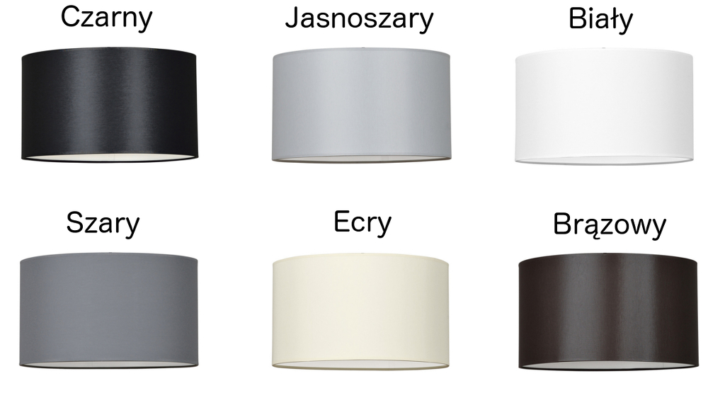 LAMPA WISZĄCA ABAŻUR MATERIAŁ ROTO LED od EMIBIG Średnica/szerokość klosza 35 cm