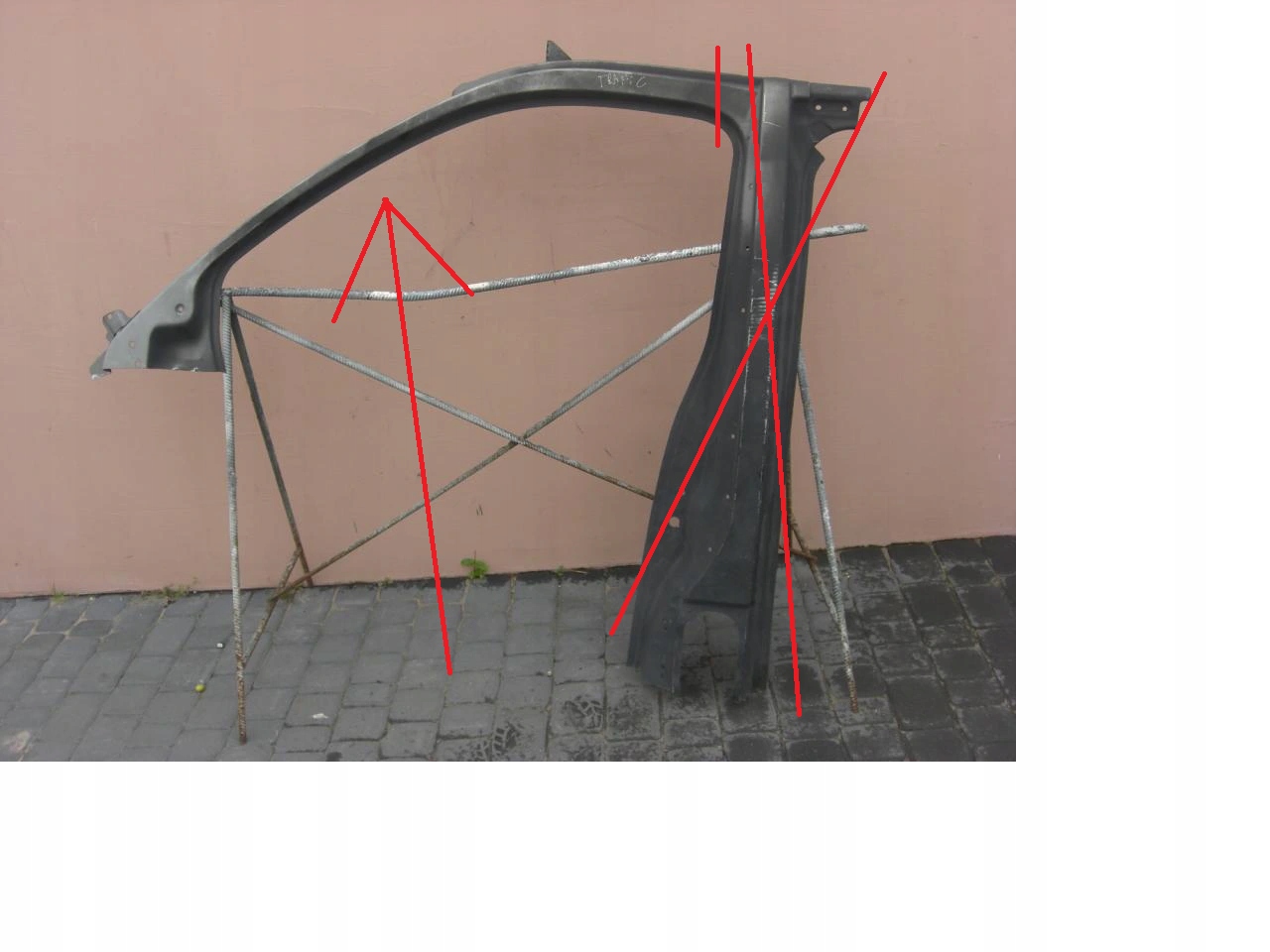 VIVARO TRAFIC PRIMASTAR 2001-14 SŁUPEK LEWY RZGÓW