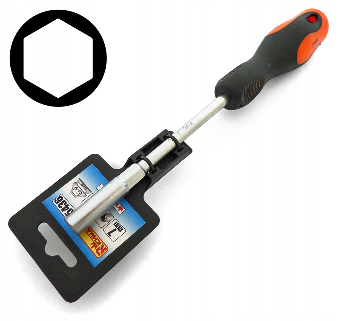 

C5436 Wkrętak Nasadowy 7 mm × 125 mm magnetyczny