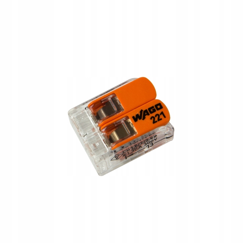 

Szybkozłączka Wago Uniwersalna 221-612 2x6 mm2
