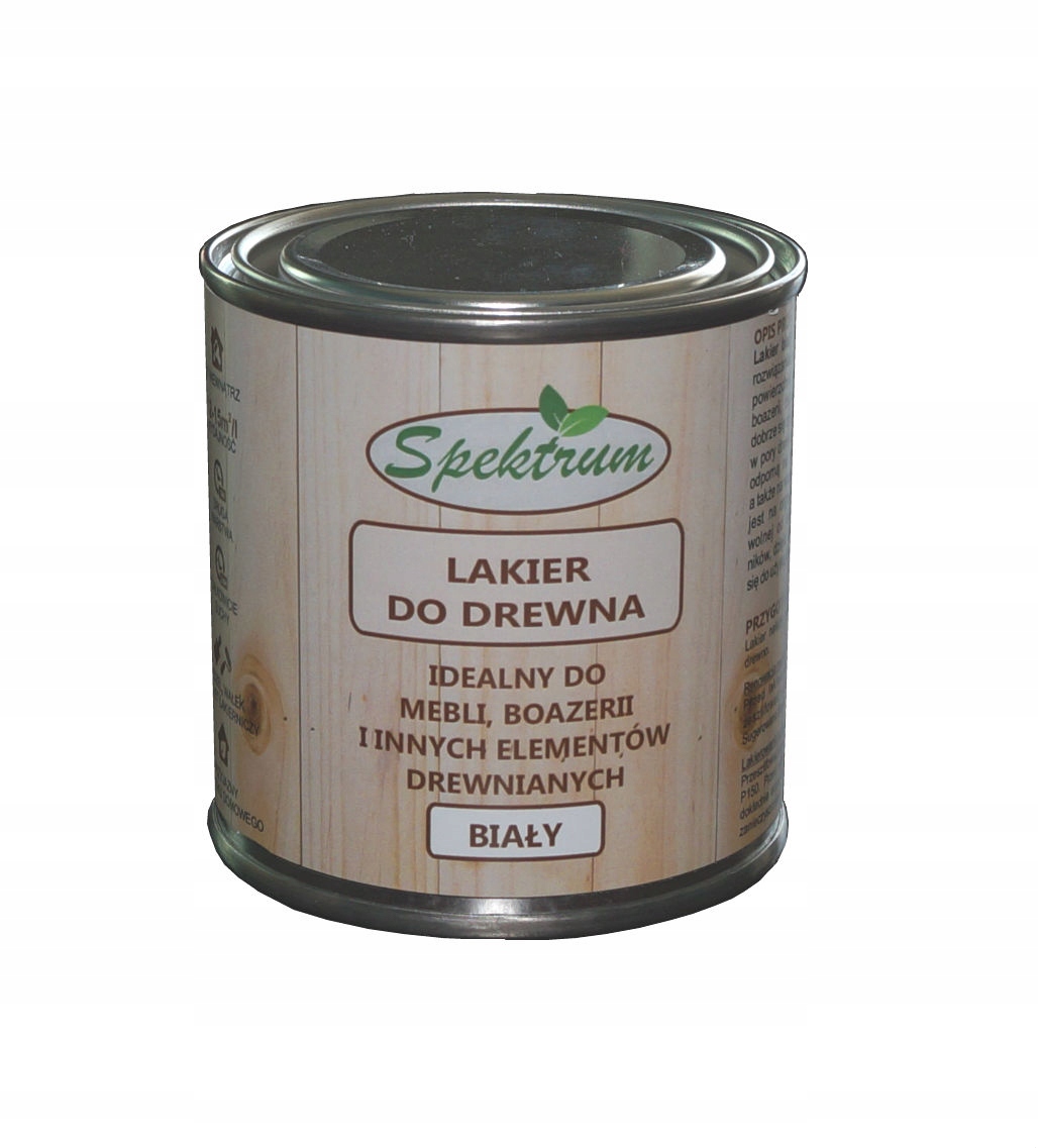 

Lakier do drewna Spektrum biały 250ml