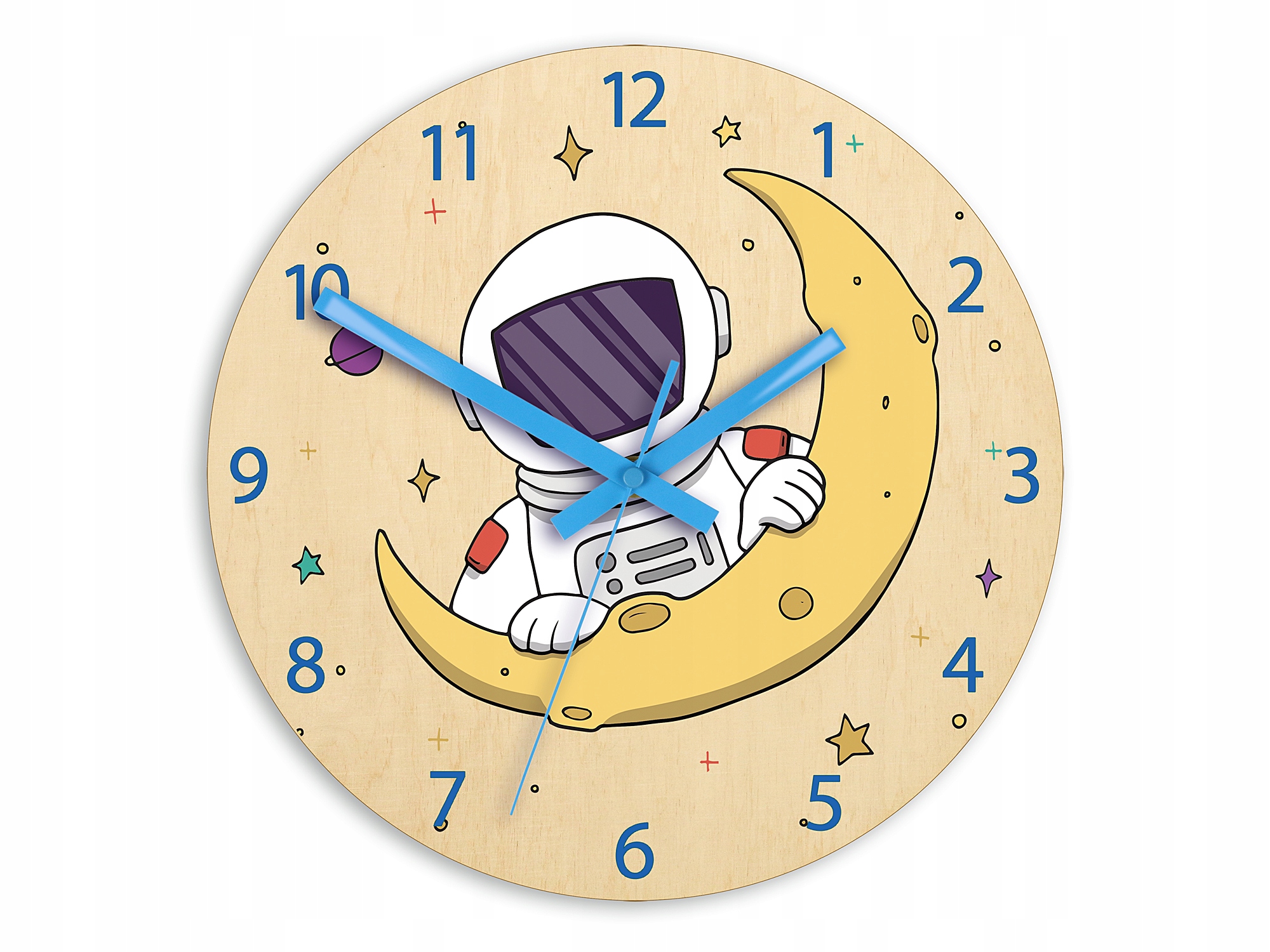 НАСТЕННЫЕ ЧАСЫ УЛЬТРА ТИХИЙ КОСМОНАВТ