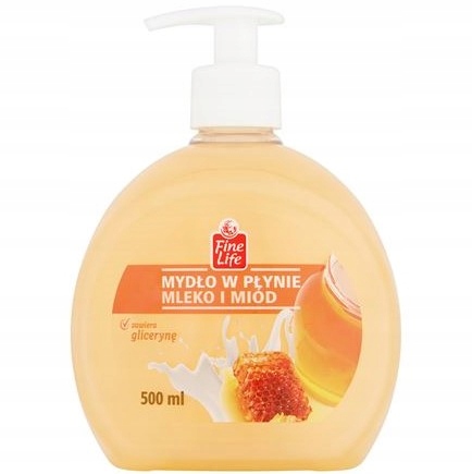 

Mydło W Płynie Mleko I Miód Fine Life 500 ML