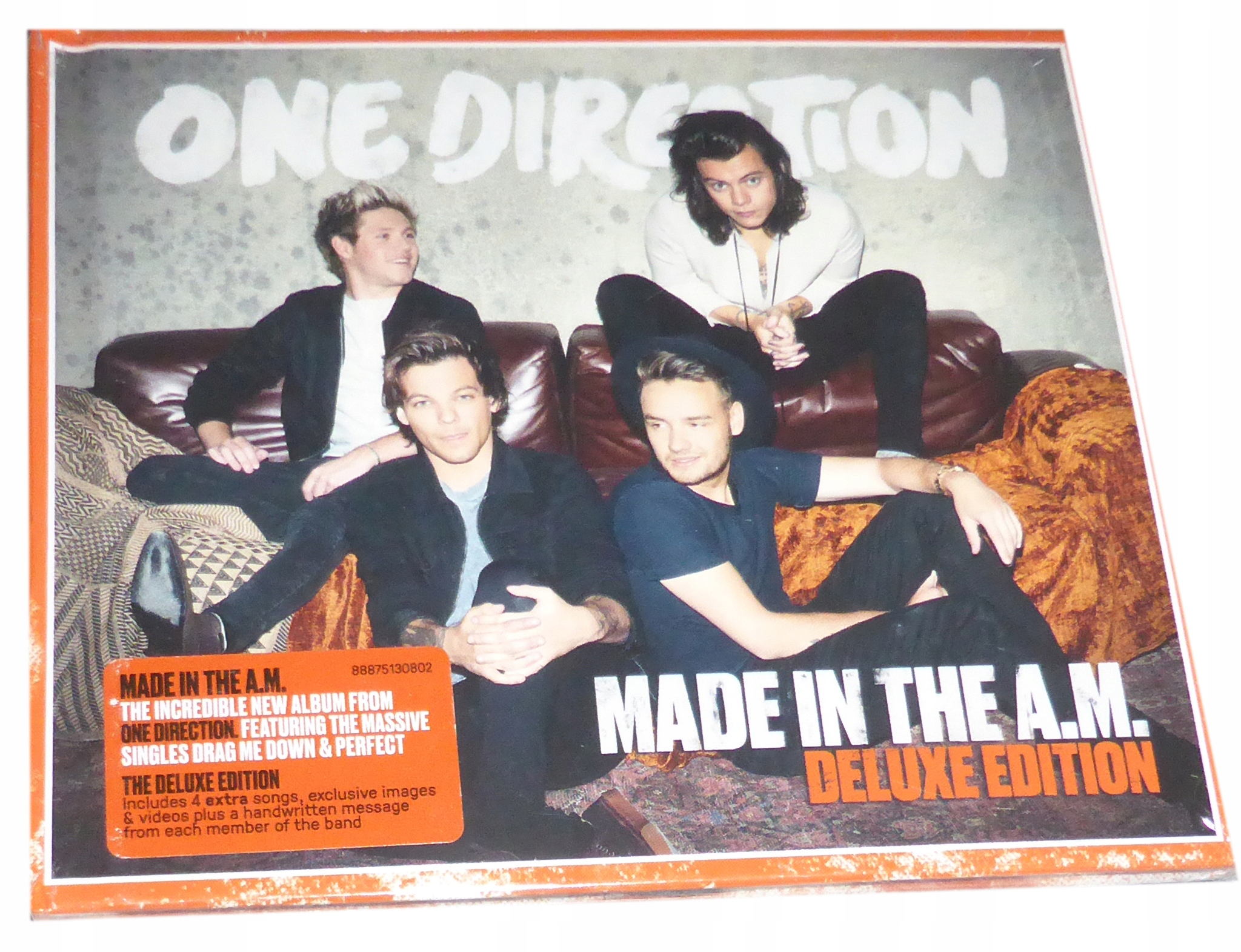 One Direction Made In The A.m. Deluxe hardbook