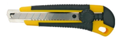 NÓŻ DO TAPET WYKŁADZIN PASÓW 18 mm SOLIDNY