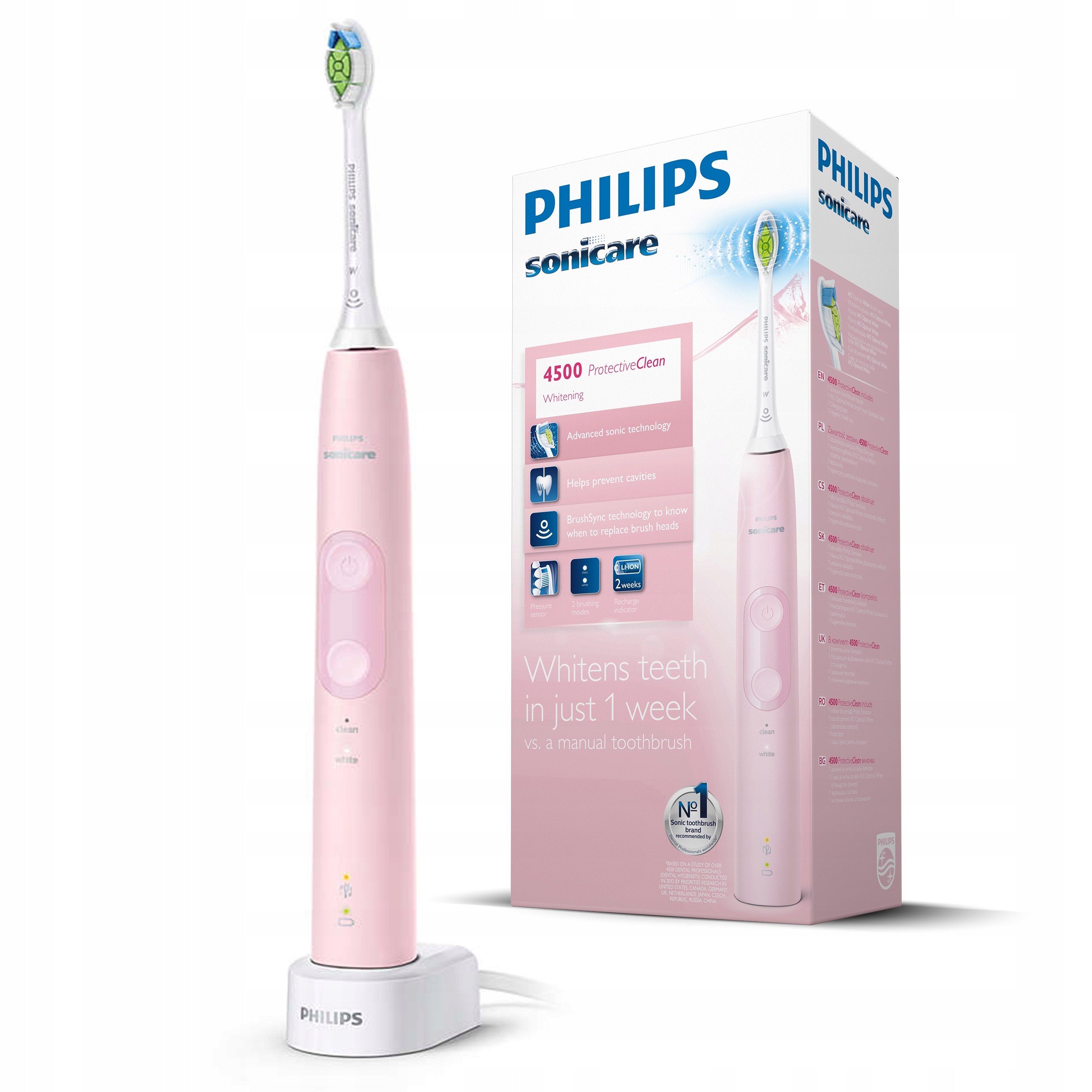 Szczoteczka soniczna Philips Sonicare Protective Clean 4500 HX6836/24