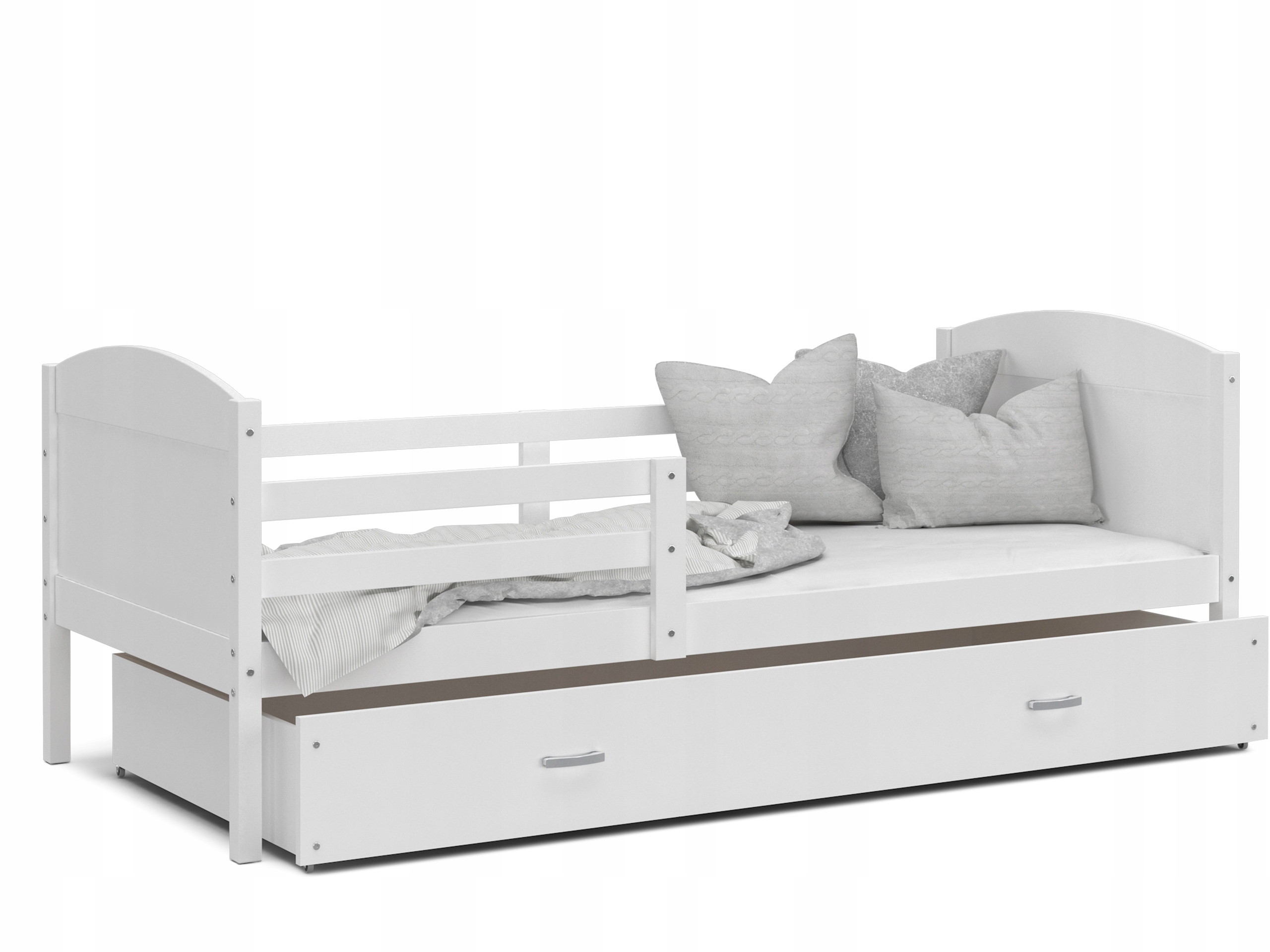 Детская кровать MATEUSZ P белый белый 200x90