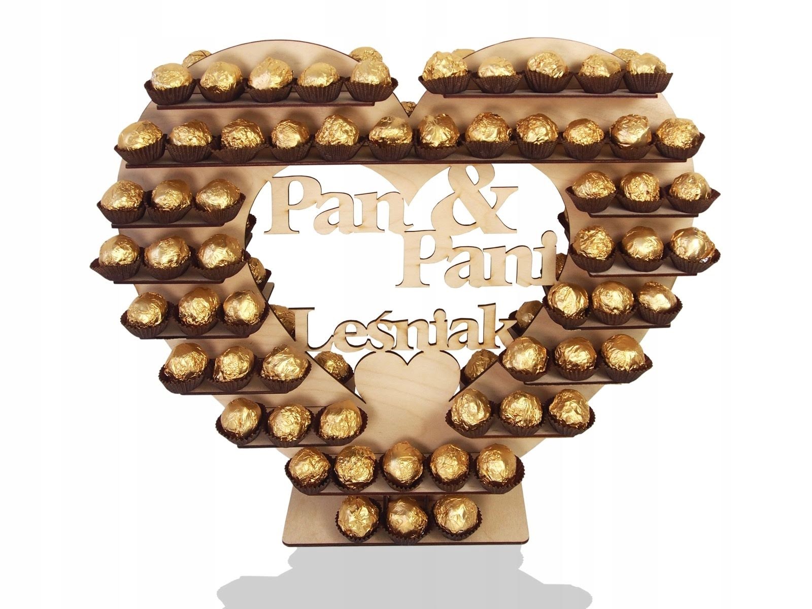 

Stojak na pralinki Ferrero Rocher słodycze Ślub