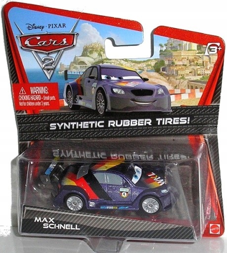 

Mattel Cars 2 Auta Resorak Max Schnell W1958 #21