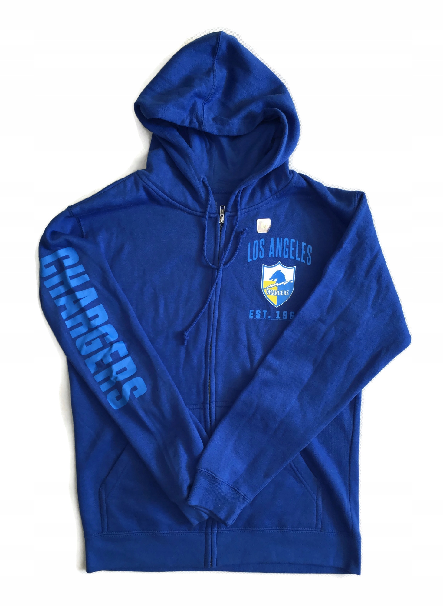 Bluza kaptur NFL Los Angeles Chargers Junkfood S Rękaw długi rękaw