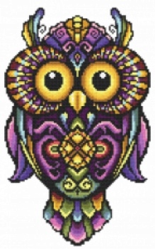 Výšivka křížová sada, kanva+mulina+jehly, 23x37