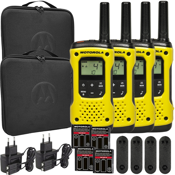 

Krótkofalówki Motorola T92 H2O Wodoodporne 4 Szt