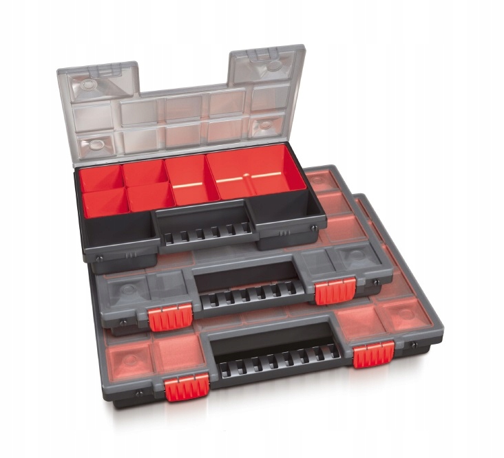 Organizer + pojemniki NORP16 skrzynka na śrubki Marka Prosperplast