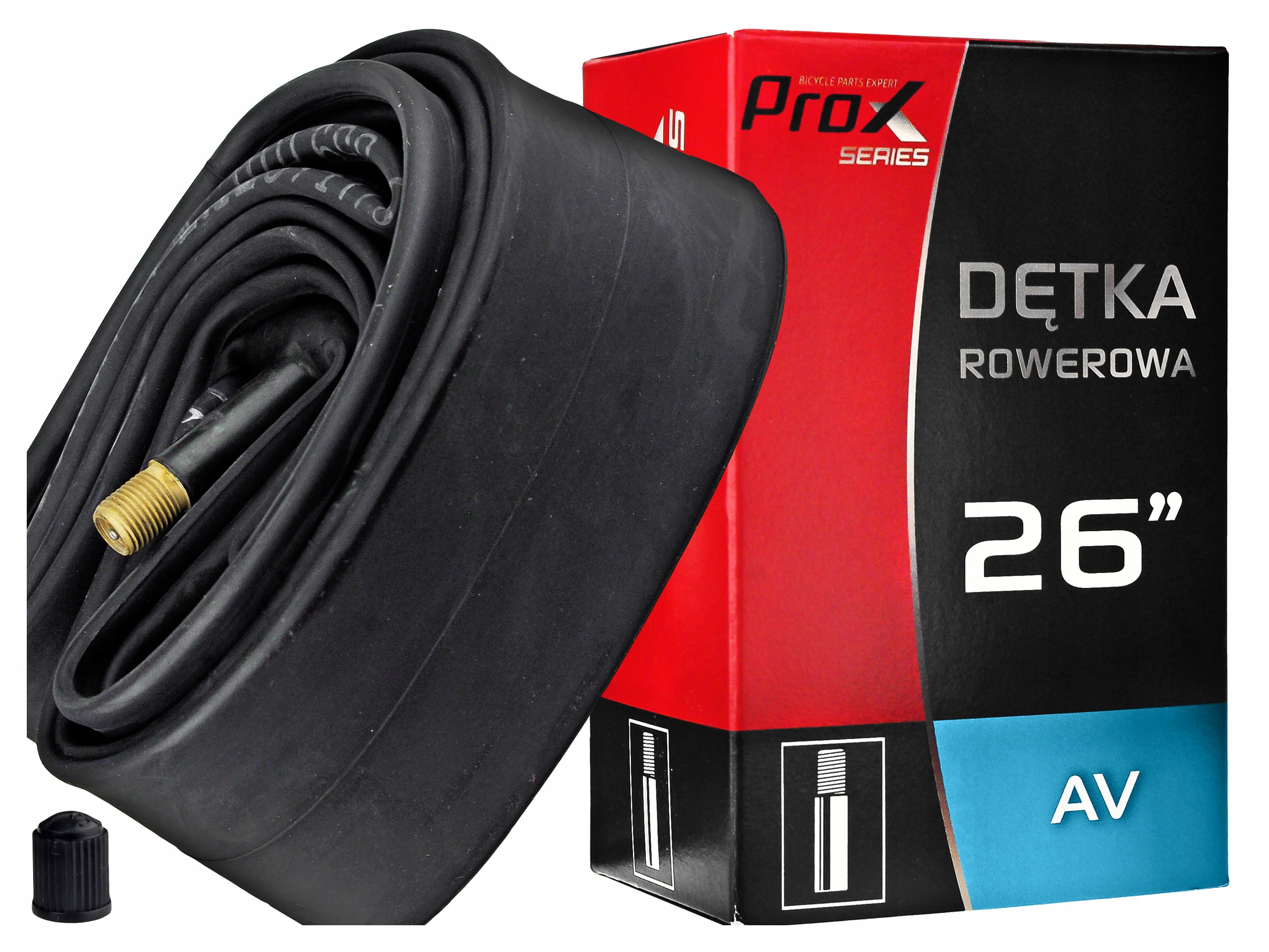 

Dętka Prox 26x1,75-2,125 Av Sv Samochodowy 35 MM