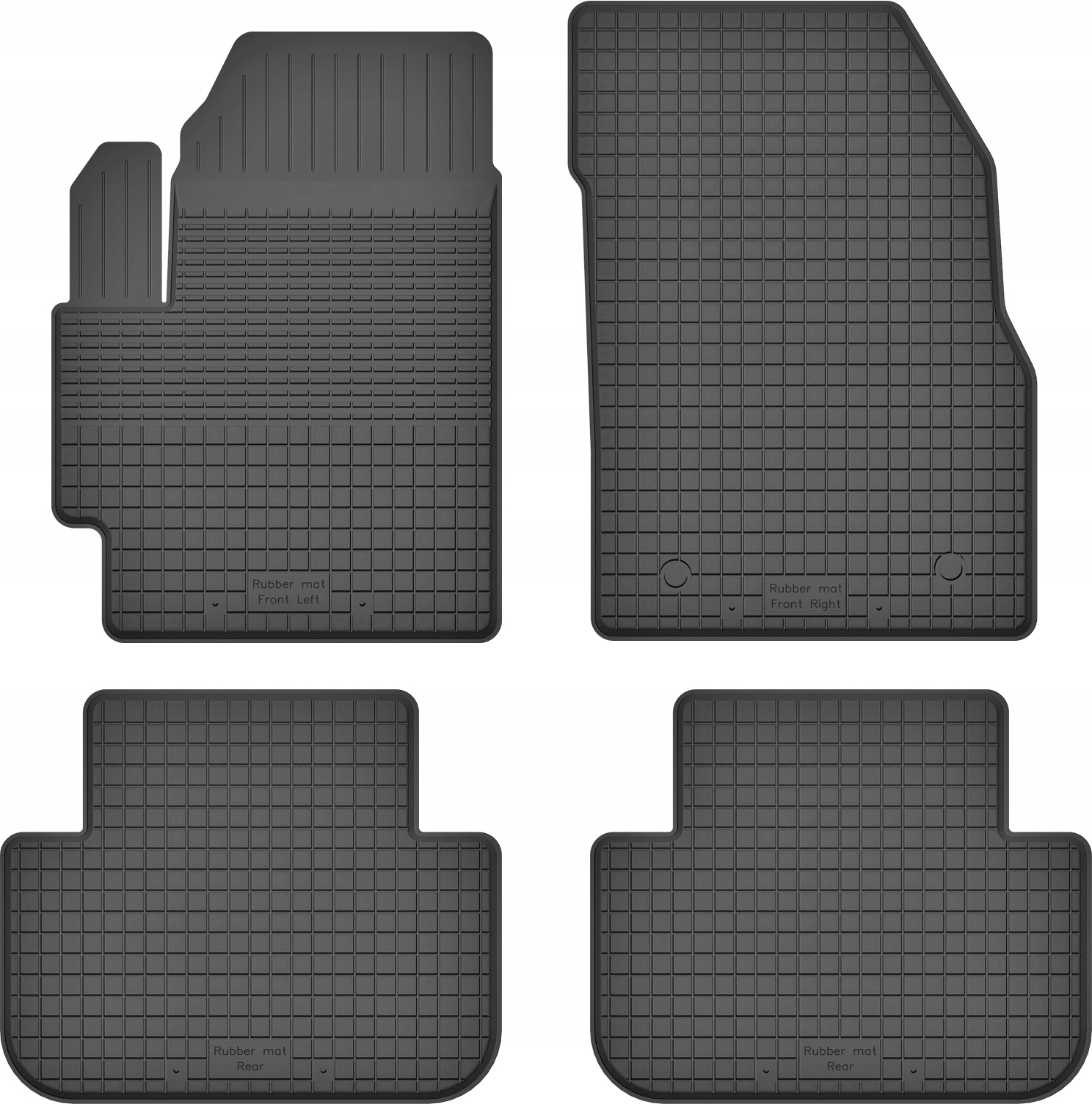 

Dywaniki gumowe korytkowe do Mazda 5 I 1 (05-10)