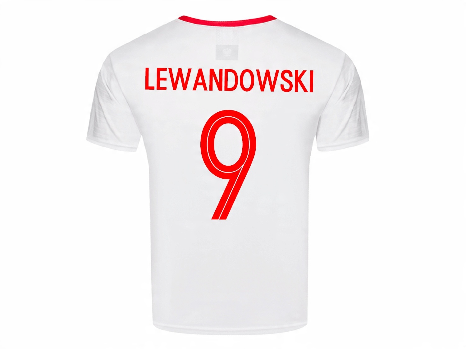

Koszulka piłkarska Lewandowski nr. 9 rozmiar 140