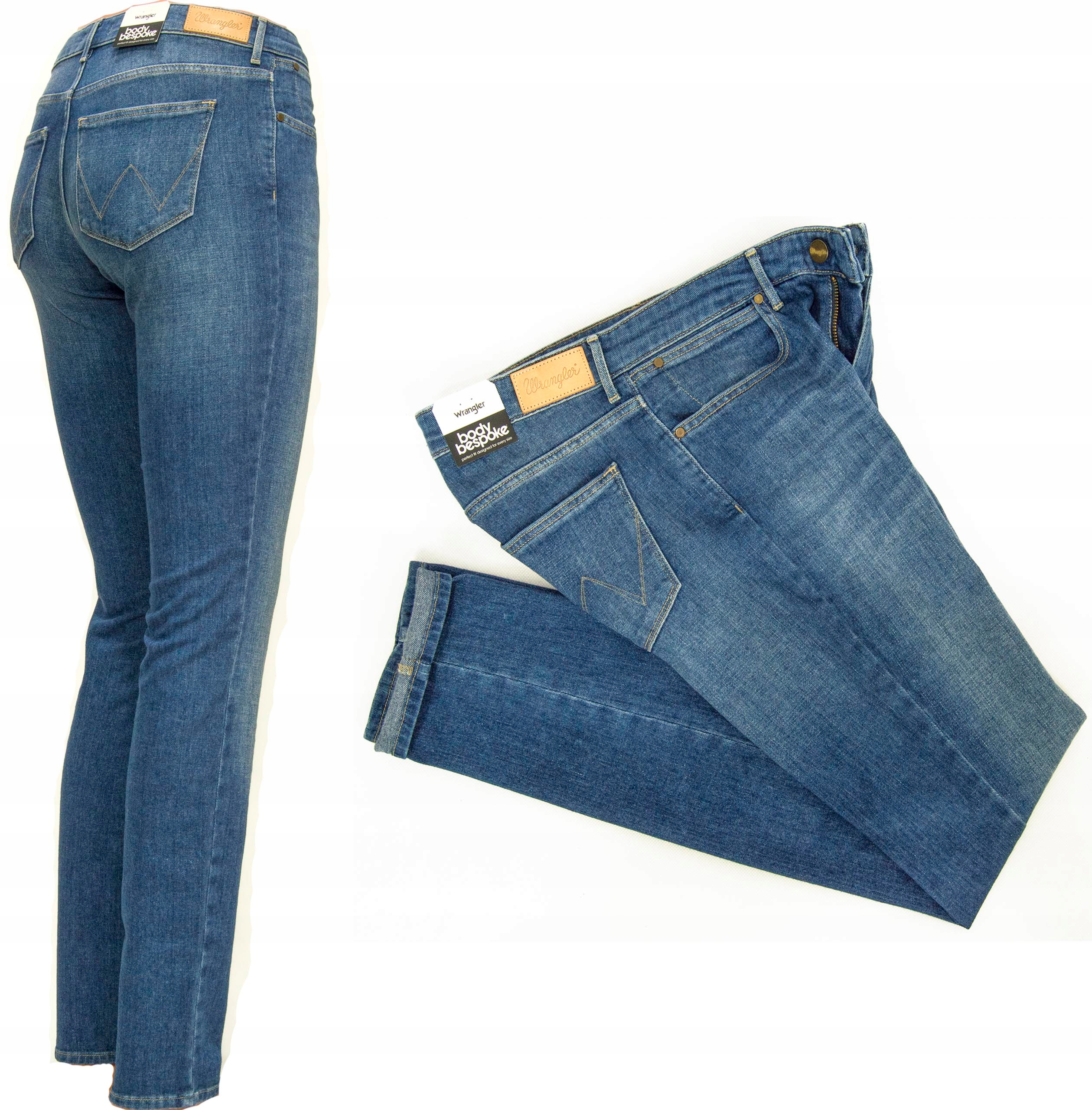 

Wrangler Slim Mountain Rock spodnie jeansy W27 L30