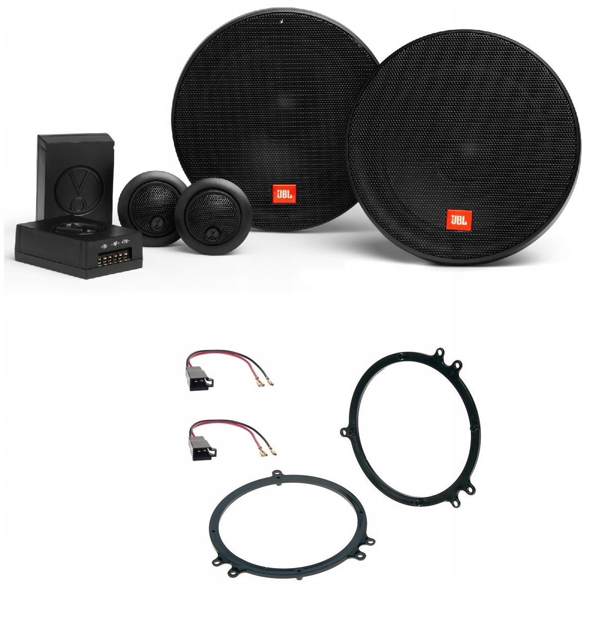 JBL Stage2 604C GŁOŚNIKI DYSTANSE AUDI A3 8L A4 B5