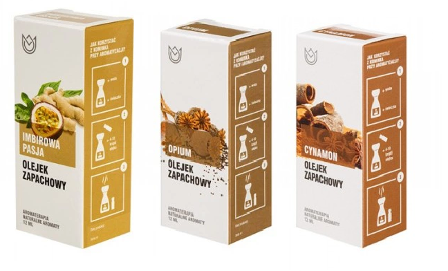 

Zestaw Olejków zapachowych Aromatyczny 3x12ml