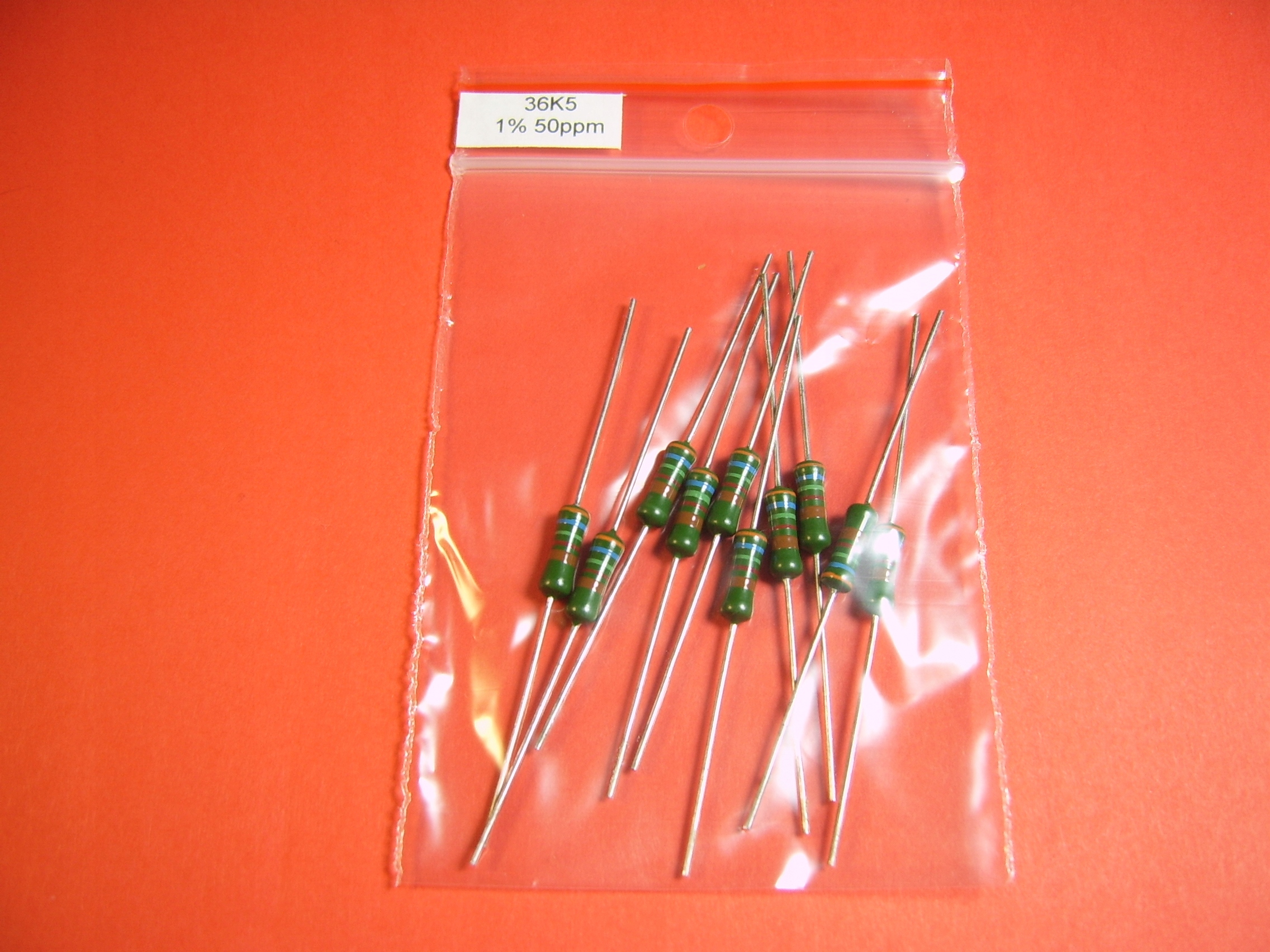 [10szt]36k5 1W 1% 50ppm Rezystor SMA0411 low noise