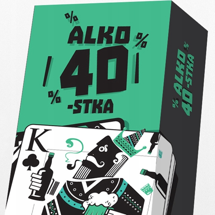 Gra Imprezowa Karciana Alko 40-stka