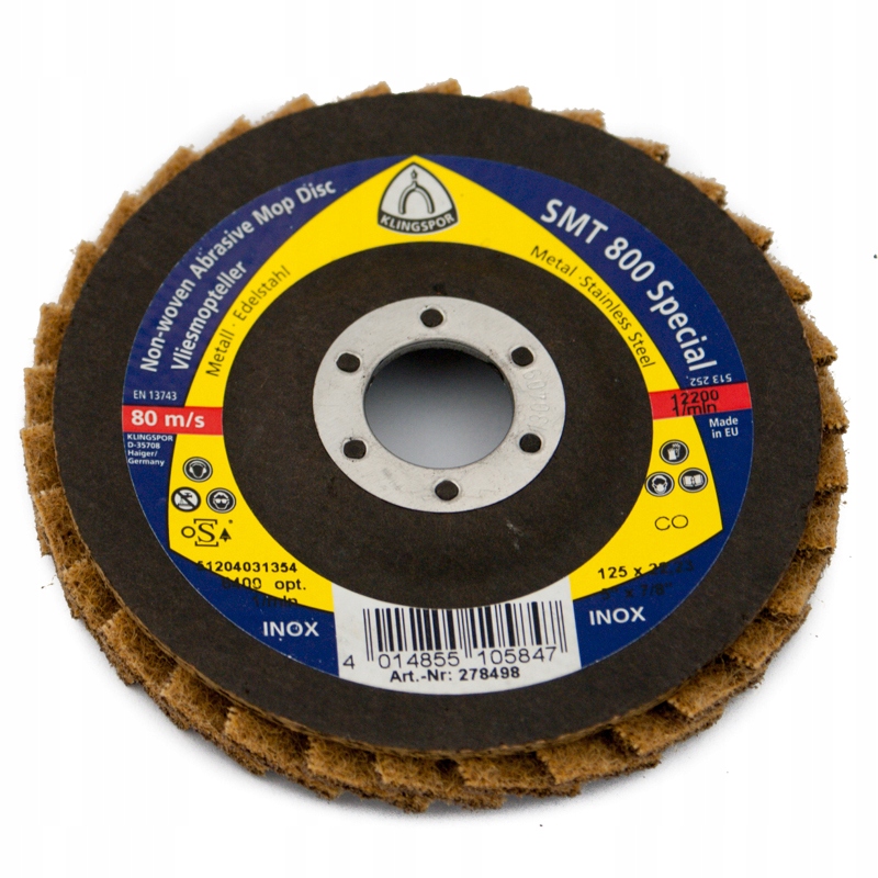 

Klingspor Tarcza Listkowa Smt 800 125x22 Coarse